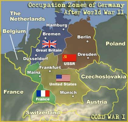 Послевоенная оккупация и разделение Германии