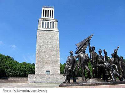 Бухенвальдский Мемориал над Веймаром