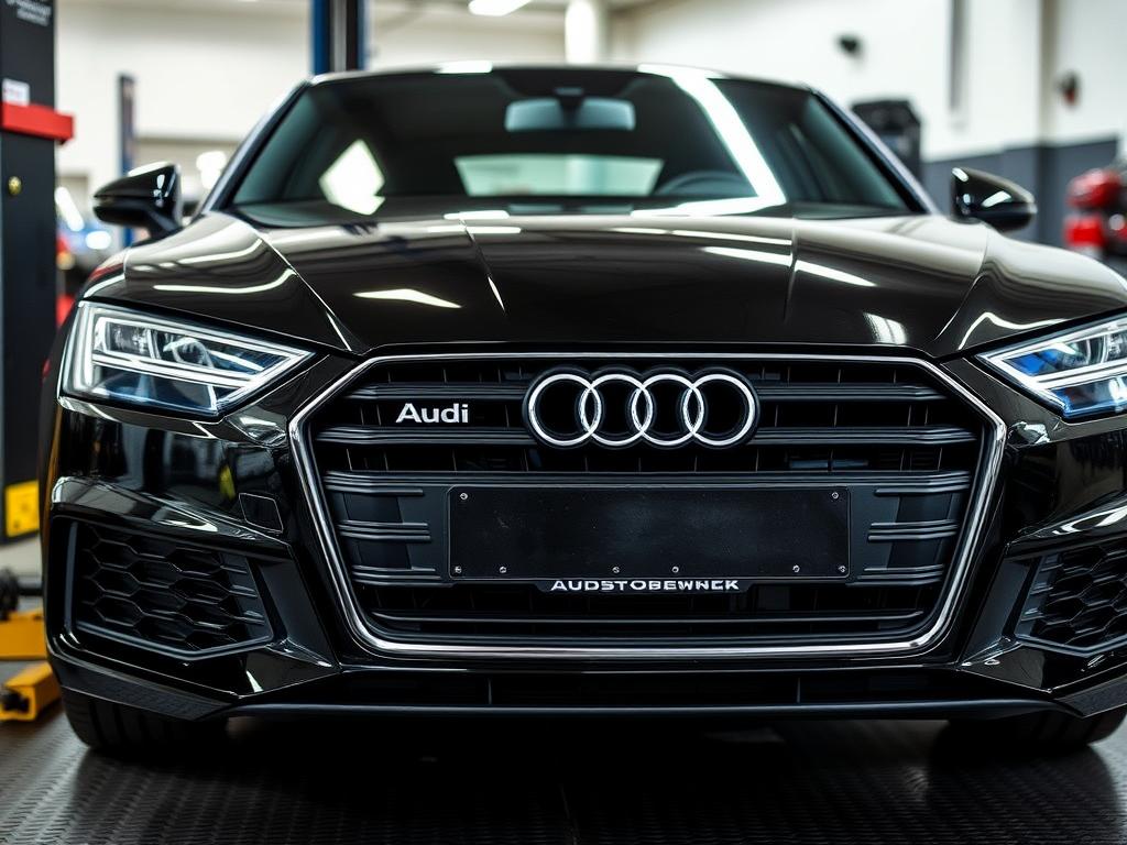 Repair and maintenance of Audi carsфото