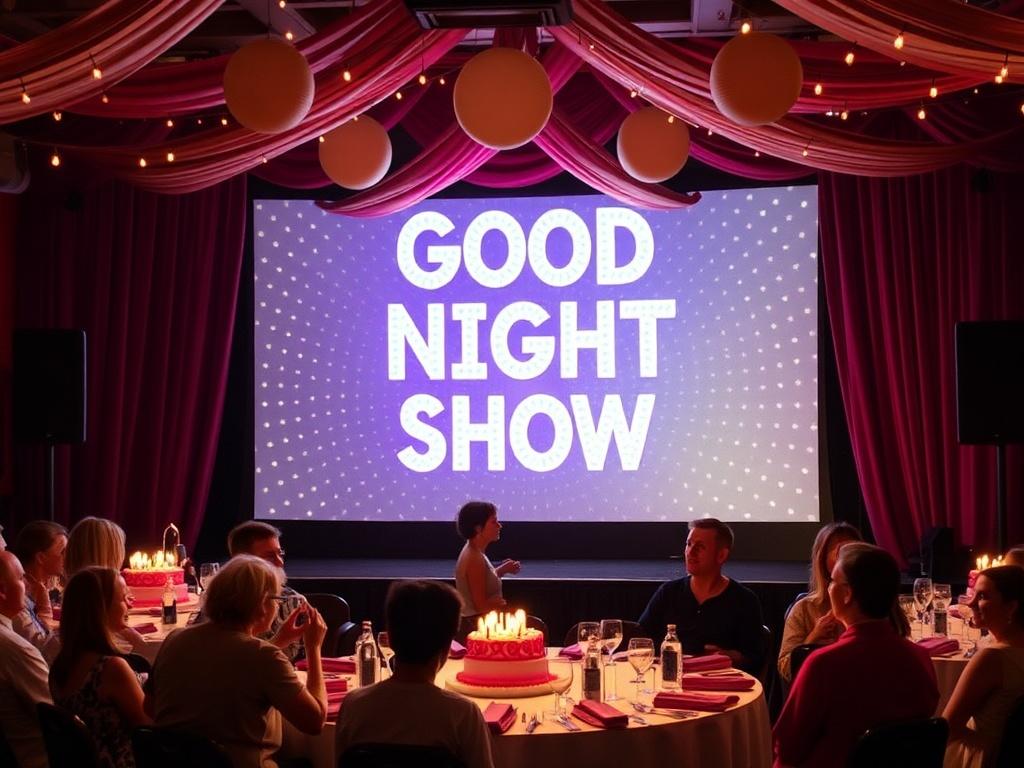 Как организовать запоминающийся день рождения в формате Good Night Show