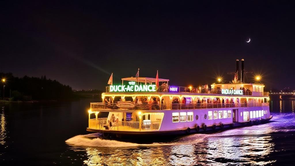 Музыкальная прогулка Duck-a-Dance на Неве: как провести вечер под звуки города и ритмы музыки